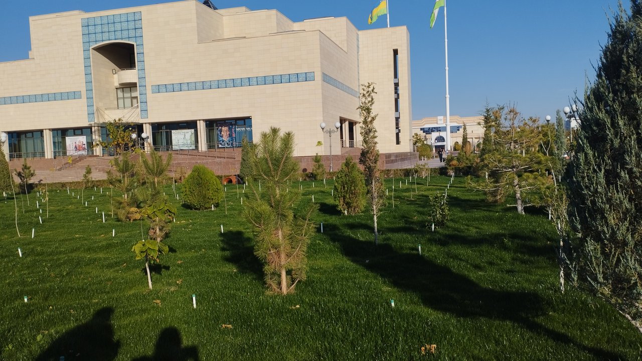 Savitsky Museum of Art building in Nukus, Karakalpakstan