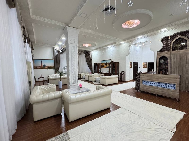 VIP Lounge Bar interior at Khiva Railway Station